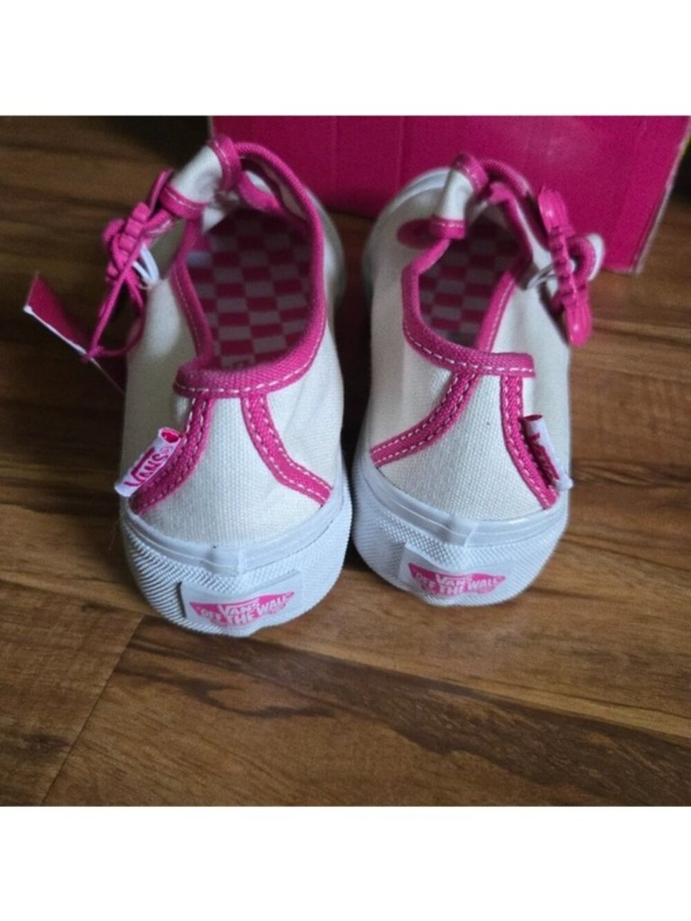 Vans Style 93 Dx Barbie Women Size 5 White Pink With Buckle 0826 - Picture 7 of 8